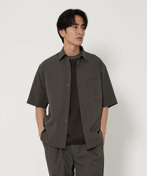 KOMATSU PACK デザート レギュラーフォルム ショートスリーブ シャツ BEAUTY&YOUTH UNITED ARROWS（ビューティーアンドユース