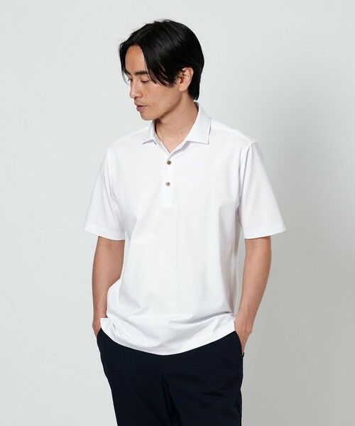 ○★新品未使用　ジーフォア　コーデュラナイロン　ポロシャツ　1（Mサイズ)　白 Amazon | [AZMINI] ジーフォア G/FORE ゴルフウェア ポロシャツ