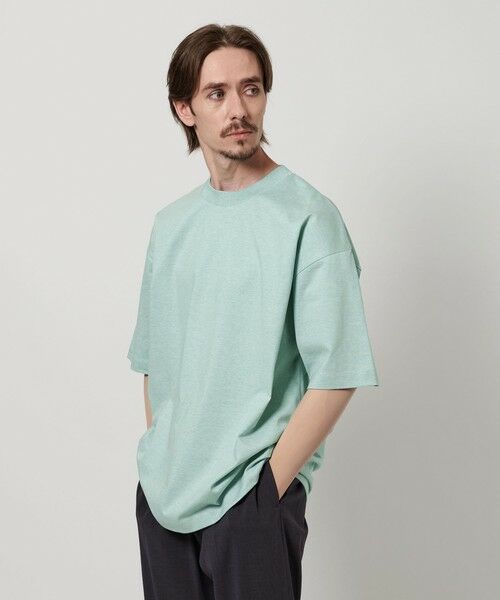 セール】 カラー メランジ クルーネック Tシャツ （カットソー