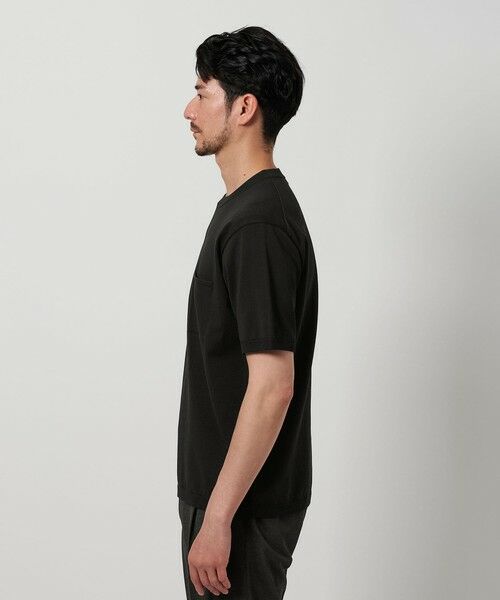 BEAUTY&YOUTH UNITED ARROWS / ビューティー&ユース ユナイテッドアローズ ニット・セーター | 【WEB限定 WARDROBE SMART】マシーンウォッシュ 1ポケット ニット Tシャツ【抗菌・防臭】 | 詳細14