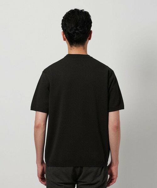 BEAUTY&YOUTH UNITED ARROWS / ビューティー&ユース ユナイテッドアローズ ニット・セーター | 【WEB限定 WARDROBE SMART】マシーンウォッシュ 1ポケット ニット Tシャツ【抗菌・防臭】 | 詳細15