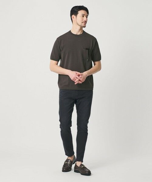 BEAUTY&YOUTH UNITED ARROWS / ビューティー&ユース ユナイテッドアローズ Tシャツ | 【WEB限定 WARDROBE SMART】マシーンウォッシュ 1ポケット ニット Tシャツ【抗菌防臭】 | 詳細28