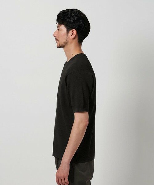BEAUTY&YOUTH UNITED ARROWS / ビューティー&ユース ユナイテッドアローズ ニット・セーター | 【WEB限定 WARDROBE SMART】マシーンウォッシュ  ピケニット Tシャツ【抗菌・防臭】 | 詳細11