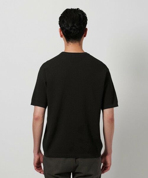 BEAUTY&YOUTH UNITED ARROWS / ビューティー&ユース ユナイテッドアローズ ニット・セーター | 【WEB限定 WARDROBE SMART】マシーンウォッシュ  ピケニット Tシャツ【抗菌・防臭】 | 詳細12