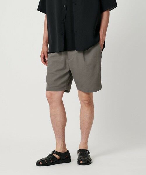 UNITED ARROWS & SONS ショートパンツ　黒　S UNITED ARROWS & SONS SONS MS PE EASY SHORTS 