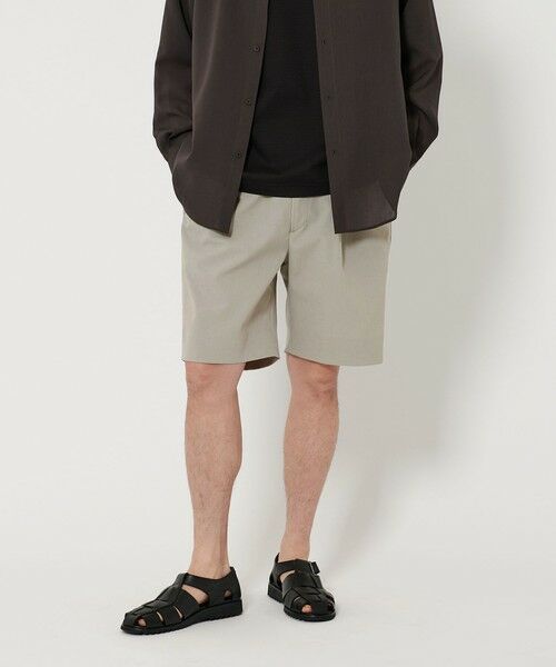 BEAUTY & YOUTH UNITED ARROWS/ビューティー&ユース ユナイテッドアローズ KOMATSU PACK トロピカル 1P ショート イージーパンツ -セットアップ対応 ヨコストレッチ- LT. GRAY L BEAUTY & YOUTH UNITED ARROWS/ビューティー&ユース ユナイテッドアローズ KOMATSU PACK トロピカル 1P ショート イージーパンツ -セットアップ対応 ヨコストレッチ- LT. GRAY L