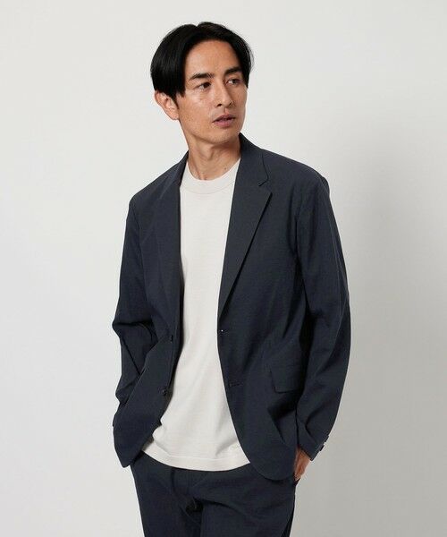 BEAUTY & YOUTH UNITED ARROWS/ビューティー&ユース ユナイテッドアローズ ミクスチャーナイロン コンフォート ジャケット ‐ヨコストレッチ・撥水機能・セットアップ対応‐ NAVY XL BEAUTY & YOUTH UNITED ARROWS/ビューティー&ユース ユナイテッドアローズ ミクスチャーナイロン コンフォート ジャケット ‐ヨコストレッチ・撥水機能・セットアップ対応‐ NAVY XL