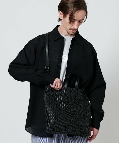 BEAUTY&YOUTH UNITED ARROWS / ビューティー&ユース ユナイテッドアローズ ショルダーバッグ | ウーブン トート ショルダー バッグ | 詳細2