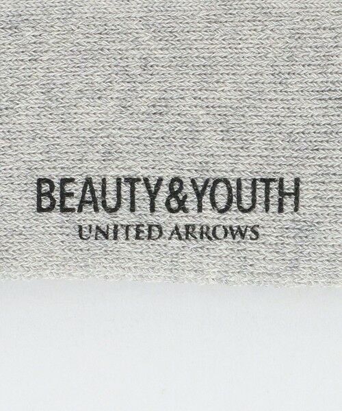 BEAUTY&YOUTH UNITED ARROWS / ビューティー&ユース ユナイテッドアローズ ソックス | デオドラント リブ パイル クォーター ソックス | 詳細6