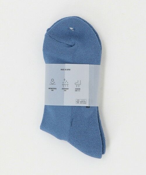BEAUTY&YOUTH UNITED ARROWS / ビューティー&ユース ユナイテッドアローズ ソックス | デオドラント リブ パイル クォーター ソックス | 詳細7