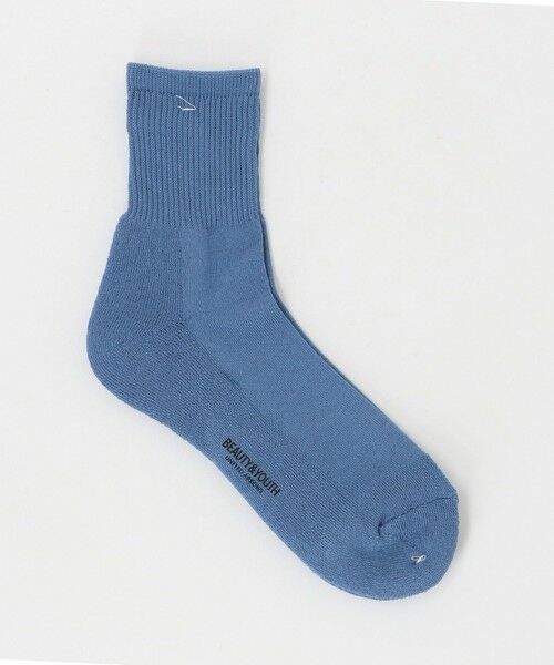 BEAUTY&YOUTH UNITED ARROWS / ビューティー&ユース ユナイテッドアローズ ソックス | デオドラント リブ パイル クォーター ソックス | 詳細8