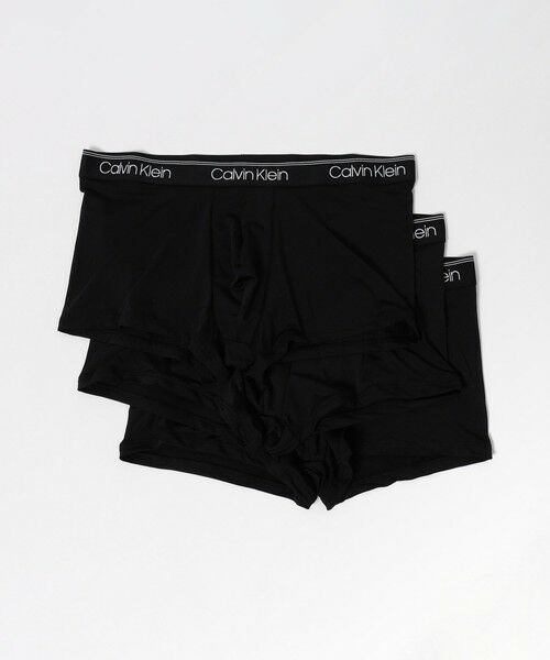BEAUTY & YOUTH UNITED ARROWS/ビューティー&ユース ユナイテッドアローズ <Calvin Klein> Low Rise Trunk 3PK/アンダーウェア BLACK S BEAUTY & YOUTH UNITED ARROWS/ビューティー&ユース ユナイテッドアローズ <Calvin Klein> Low Rise Trunk 3PK/アンダーウェア BLACK S