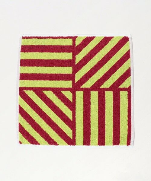 BEAUTY&YOUTH UNITED ARROWS / ビューティー&ユース ユナイテッドアローズ ハンカチ | パネル ボーダー タオル ハンカチ | 詳細5