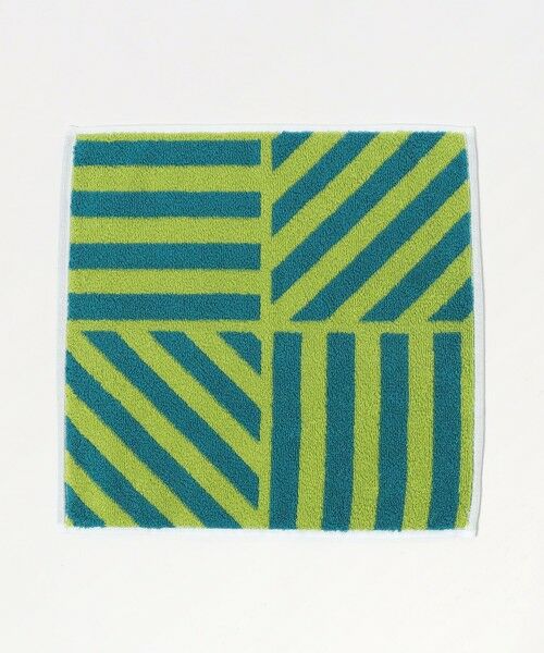 BEAUTY&YOUTH UNITED ARROWS / ビューティー&ユース ユナイテッドアローズ ハンカチ | パネル ボーダー タオル ハンカチ | 詳細9