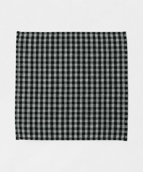 BEAUTY&YOUTH UNITED ARROWS / ビューティー&ユース ユナイテッドアローズ ハンカチ | グラフチェック ガーゼ タオル ハンカチ | 詳細1