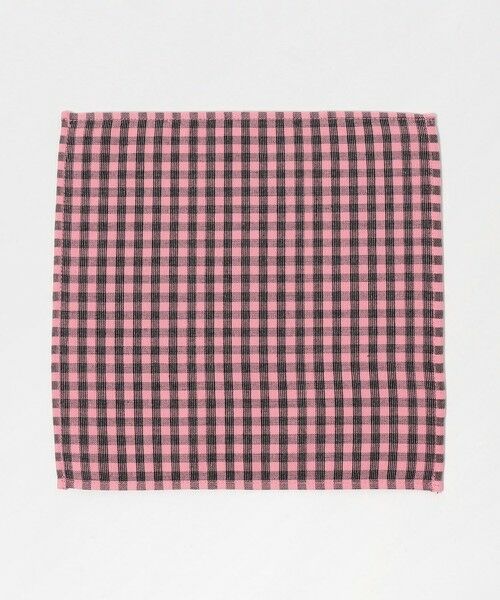 BEAUTY&YOUTH UNITED ARROWS / ビューティー&ユース ユナイテッドアローズ ハンカチ | グラフチェック ガーゼ タオル ハンカチ | 詳細3