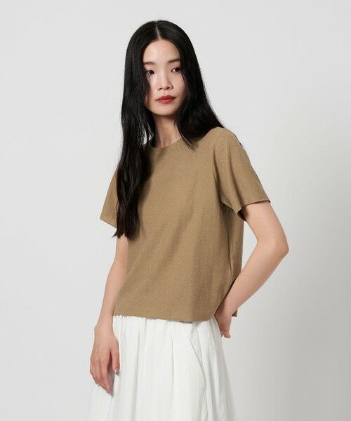 ラメ ショートスリーブ Tシャツ （カットソー）｜BEAUTY&YOUTH