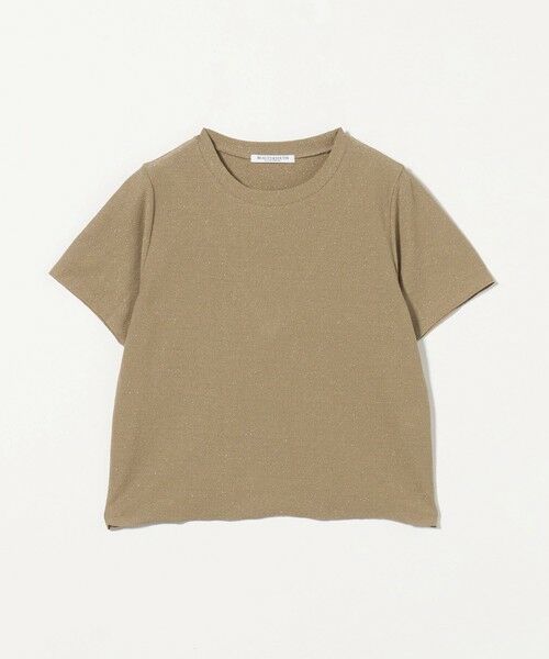ラメ ショートスリーブ Tシャツ （カットソー）｜BEAUTY&YOUTH
