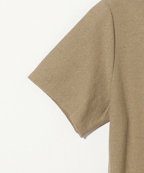 【BEAUTY&YOUTH】ラメショートスリーブTシャツ(ホワイト) BEAUTY＆YOUTH UNITED ARROWS tシャツ ラメ ショートスリーブ T