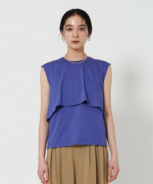 WEB限定 Wardrobe DAILY MINIMAL】フリルレイヤード