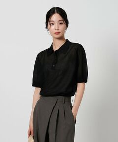 BEAUTY&amp;YOUTH UNITEDARROWS(ビューティアンドユース ユナイテッドアローズ) 長袖セーター サイズM レディース - 黒×ダークブラウン ハイネック BEAUTY&YOUTH UNITED ARROWS（ビューティーアンドユース