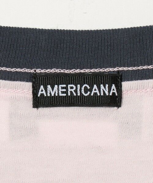 WEB限定/別注】＜Americana＞リンガーTシャツ （Tシャツ