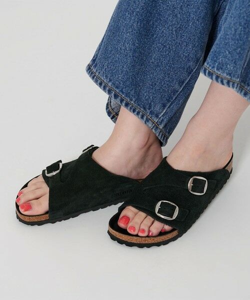 さゆさん専用 別注】＜BIRKENSTOCK＞ZURICH ブラック/サンダル （サンダル
