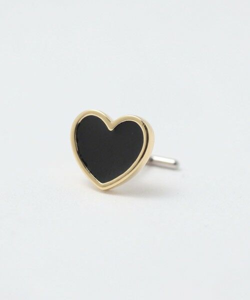 BEAUTY&YOUTH UNITED ARROWS / ビューティー&ユース ユナイテッドアローズ ピアス・イヤリング | ＜BAQLESS＞Amity Black Heart ピアス | 詳細6