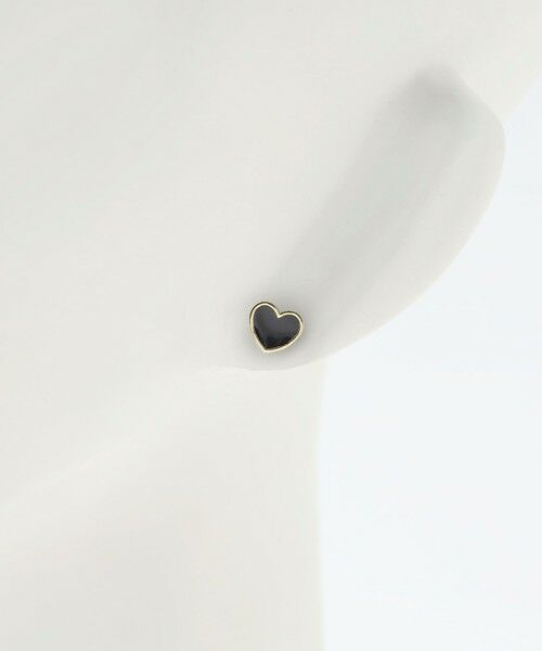 BEAUTY&YOUTH UNITED ARROWS / ビューティー&ユース ユナイテッドアローズ ピアス・イヤリング | ＜BAQLESS＞Amity Black Heart ピアス | 詳細9
