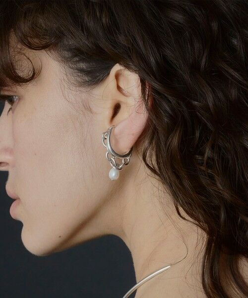 BEAUTY&YOUTH UNITED ARROWS / ビューティー&ユース ユナイテッドアローズ リング | ＜loni＞Ivy pearl chain リング-2WAY- | 詳細1