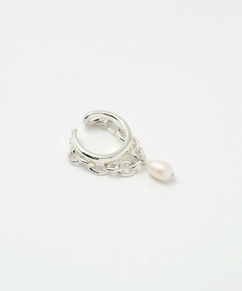 BEAUTY&YOUTH UNITED ARROWS / ビューティー&ユース ユナイテッドアローズ リング | ＜loni＞Ivy pearl chain リング-2WAY- | 詳細4