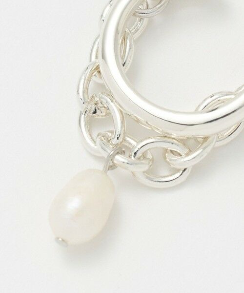 BEAUTY&YOUTH UNITED ARROWS / ビューティー&ユース ユナイテッドアローズ リング | ＜loni＞Ivy pearl chain リング-2WAY- | 詳細5