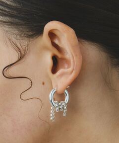 BEAUTY&YOUTH UNITED ARROWS / ビューティー&ユース ユナイテッドアローズ ピアス・イヤリング | ＜loni＞Bijou chain ピアス