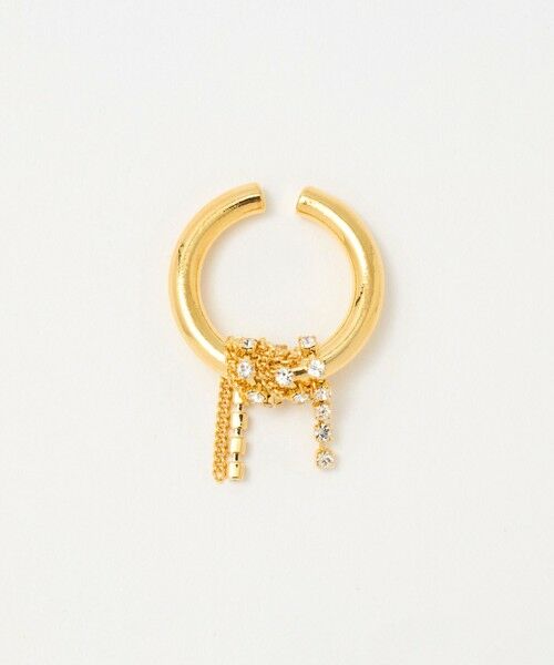 BEAUTY&YOUTH UNITED ARROWS / ビューティー&ユース ユナイテッドアローズ ピアス・イヤリング | ＜loni＞Bijou chain イヤーカフ/1P | 詳細3
