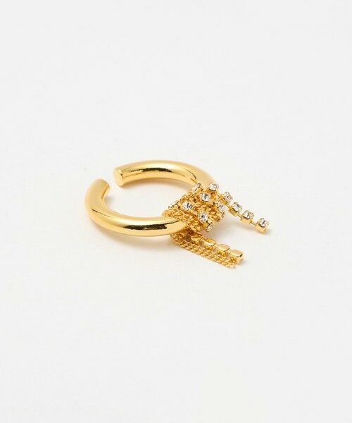 BEAUTY&YOUTH UNITED ARROWS / ビューティー&ユース ユナイテッドアローズ ピアス・イヤリング | ＜loni＞Bijou chain イヤーカフ/1P | 詳細5