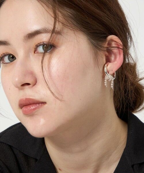 BEAUTY&YOUTH UNITED ARROWS / ビューティー&ユース ユナイテッドアローズ ピアス・イヤリング | ＜loni＞Bijou chain イヤーカフ/1P | 詳細11