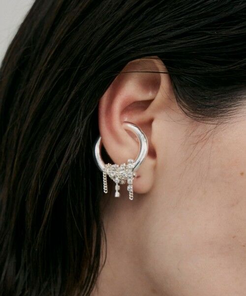 BEAUTY&YOUTH UNITED ARROWS / ビューティー&ユース ユナイテッドアローズ ピアス・イヤリング | ＜loni＞Bijou chain イヤーカフ/1P | 詳細12