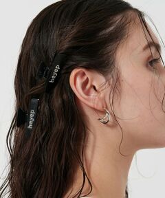 BEAUTY&YOUTH UNITED ARROWS / ビューティー&ユース ユナイテッドアローズ ヘアピン | ＜heyep＞ロゴ ラインストーン スクエアクリップ/2P