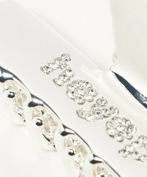 BEAUTY&YOUTH UNITED ARROWS / ビューティー&ユース ユナイテッドアローズ ヘアピン | ＜heyep＞ロゴ ラインストーン スクエアクリップ/2P | 詳細1