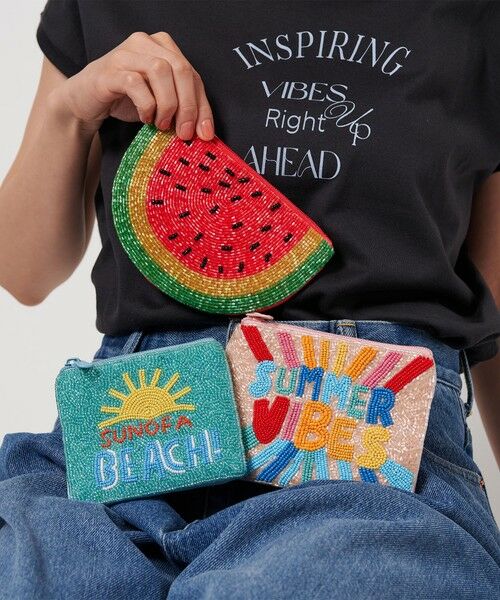 BEAUTY&YOUTH UNITED ARROWS / ビューティー&ユース ユナイテッドアローズ ポーチ | ＜GRACE Fashion Accessories＞SUMMER VIBES ポーチ | 詳細2