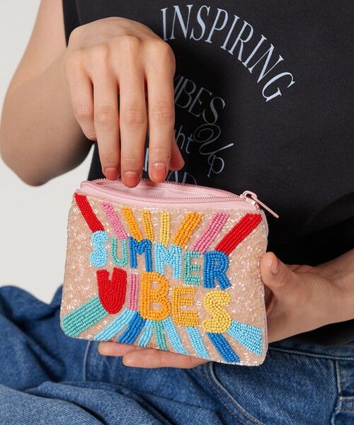 BEAUTY&YOUTH UNITED ARROWS / ビューティー&ユース ユナイテッドアローズ ポーチ | ＜GRACE Fashion Accessories＞SUMMER VIBES ポーチ | 詳細3