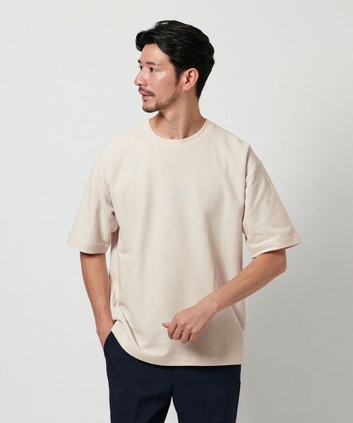 BEAUTY & YOUTH UNITED ARROWS/ビューティー&ユース ユナイテッドアローズ 【WEB限定 WARDROBE SMART】エアリー カノコ カットソー OFF WHITE M BEAUTY & YOUTH UNITED ARROWS/ビューティー&ユース ユナイテッドアローズ 【WEB限定 WARDROBE SMART】エアリー カノコ カットソー OFF WHITE M