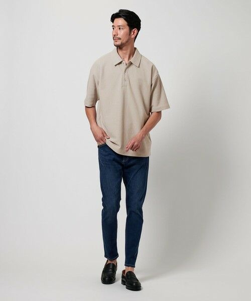 WEB限定 WARDROBE SMART】エアリー カノコ ポロシャツ