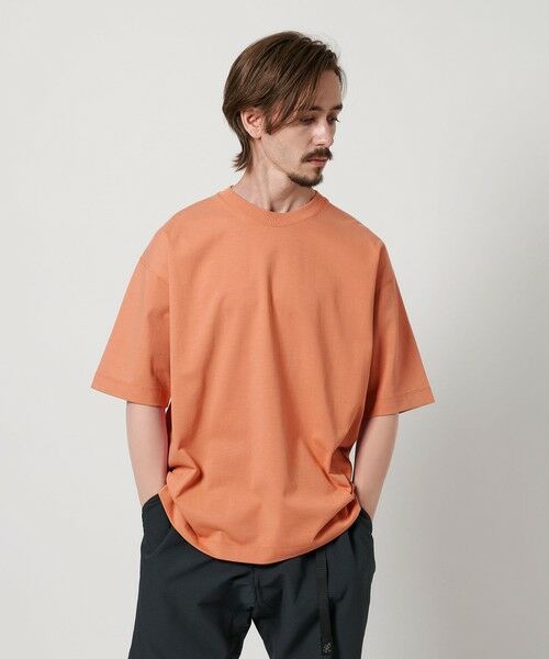 BEAUTY&YOUTH UNITED ARROWS / ビューティー&ユース ユナイテッドアローズ カットソー | 【WEB限定】ヘビーウエイト バレル Tシャツ(BRICK)
