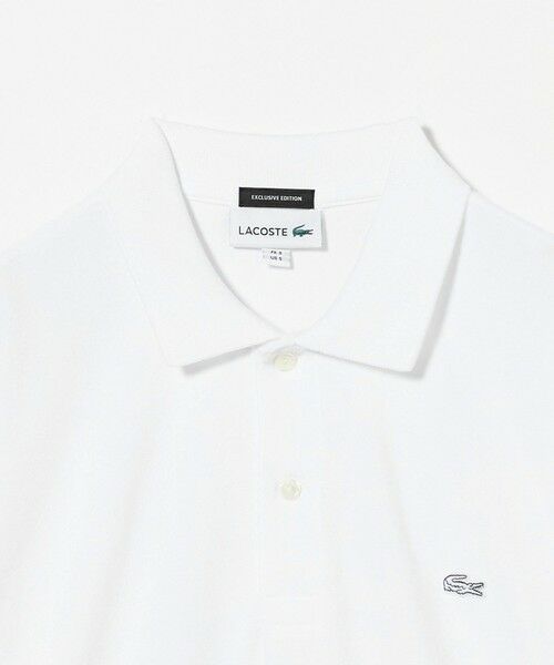BEAUTY&YOUTH UNITED ARROWS / ビューティー&ユース ユナイテッドアローズ ポロシャツ | ＜LACOSTE for BEAUTY&YOUTH＞ 1トーン パイル ポロシャツ | 詳細2