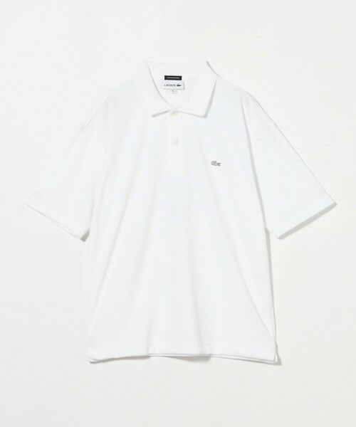 LACOSTE for BEAUTY&YOUTH＞ 1トーン パイル ポロシャツ