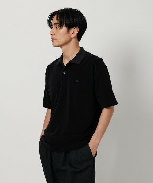 BEAUTY&YOUTH UNITED ARROWS / ビューティー&ユース ユナイテッドアローズ ポロシャツ | ＜LACOSTE for BEAUTY&YOUTH＞ 1トーン パイル ポロシャツ | 詳細5