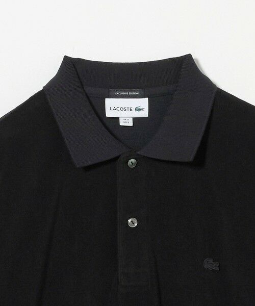BEAUTY&YOUTH UNITED ARROWS / ビューティー&ユース ユナイテッドアローズ ポロシャツ | ＜LACOSTE for BEAUTY&YOUTH＞ 1トーン パイル ポロシャツ | 詳細10