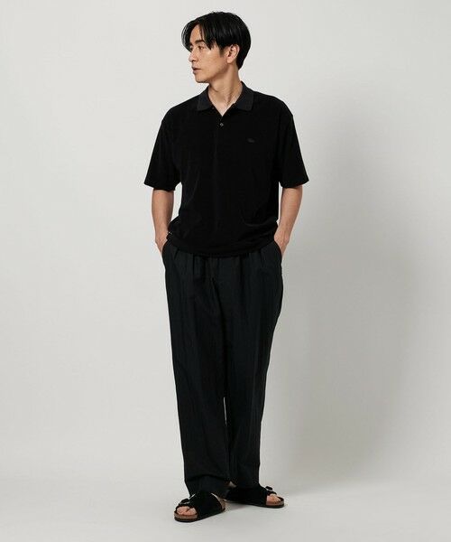 BEAUTY&YOUTH UNITED ARROWS / ビューティー&ユース ユナイテッドアローズ ポロシャツ | ＜LACOSTE for BEAUTY&YOUTH＞ 1トーン パイル ポロシャツ | 詳細7