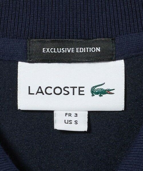 BEAUTY&YOUTH UNITED ARROWS / ビューティー&ユース ユナイテッドアローズ ポロシャツ | ＜LACOSTE for BEAUTY&YOUTH＞ 1トーン パイル ポロシャツ | 詳細20